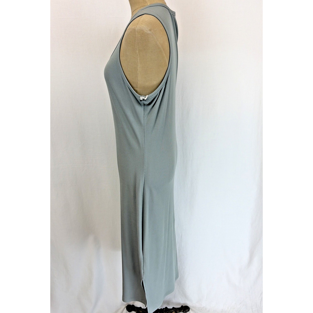NWT Another Love Dear John Green Ribbed Knit Maxi Tank Dress #0646 Size XL - Picture 2 of 7